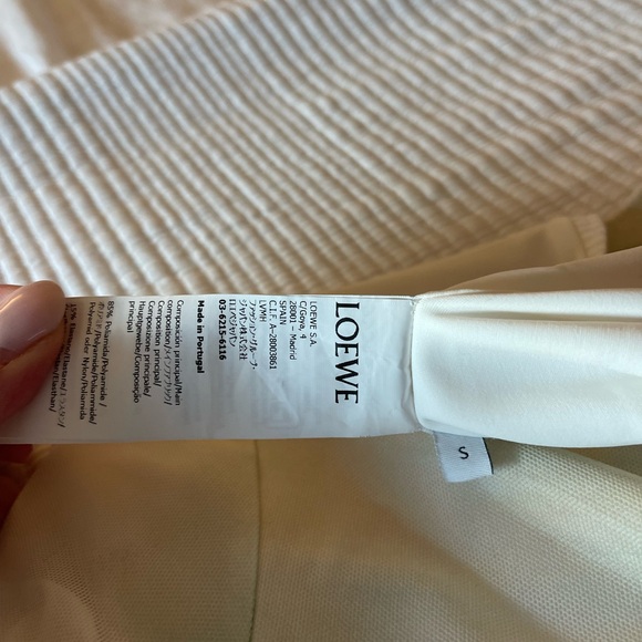 Loewe trompe-l'oeil-print mesh long dress - Picture 6 of 9